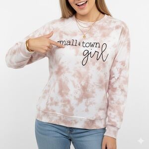 Smalltown Girl Screen-print Sweatshirt